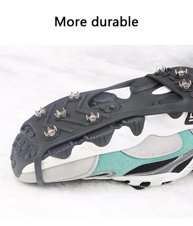 8-Tooth Outdoor Anti-Skid Ice Claw Shoes Climbing Crampons Spike Winter Outdoor Equipment