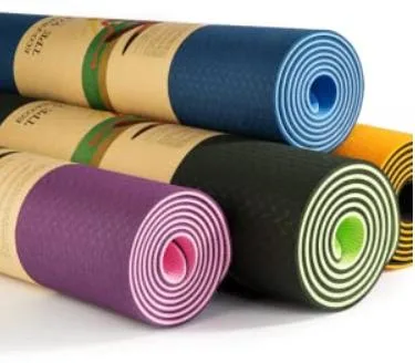 Personalized Anti-Slip Eco Friendly High Quality Double Layer TPE Yoga Mat