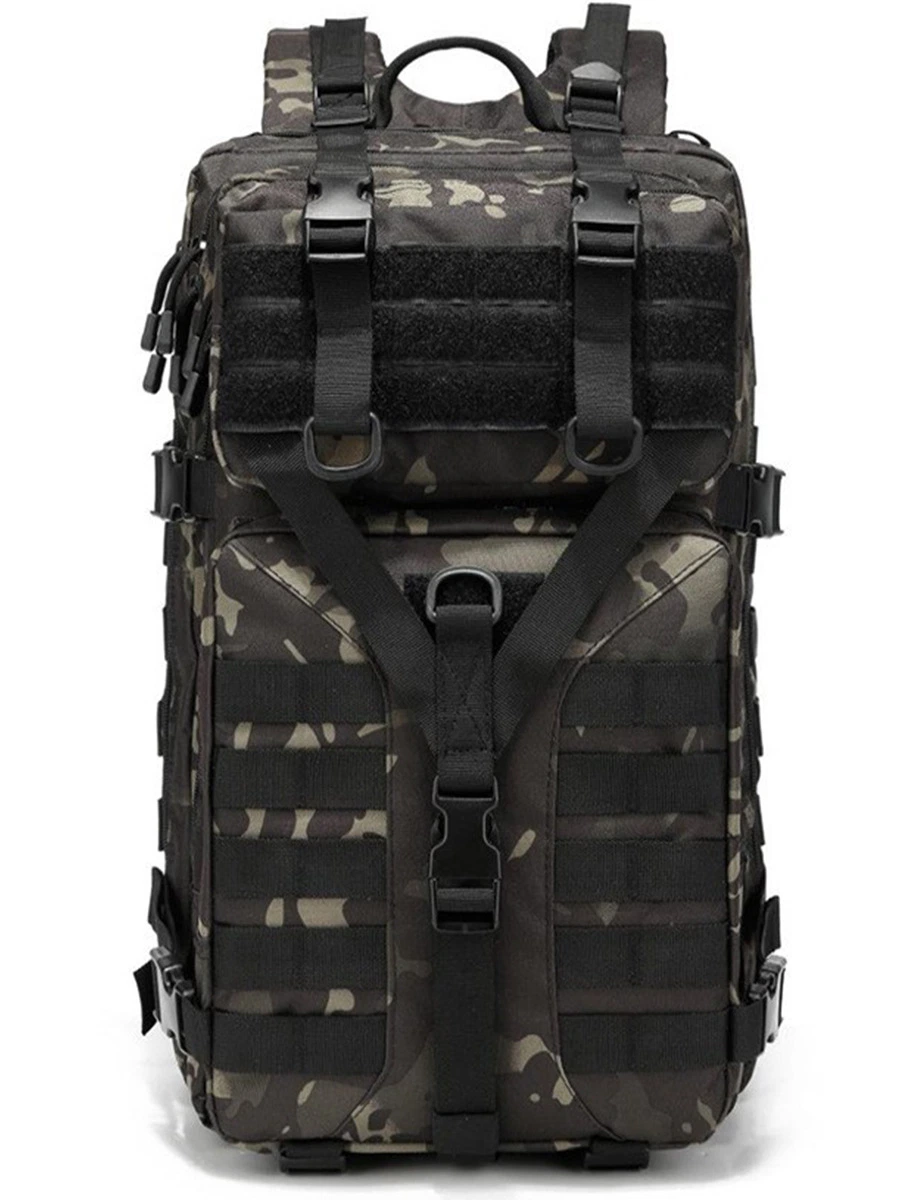 Custom Logo Outdoor Waterproof Mochila Molle Pack 3 Day Hiking Tactical Backpack
