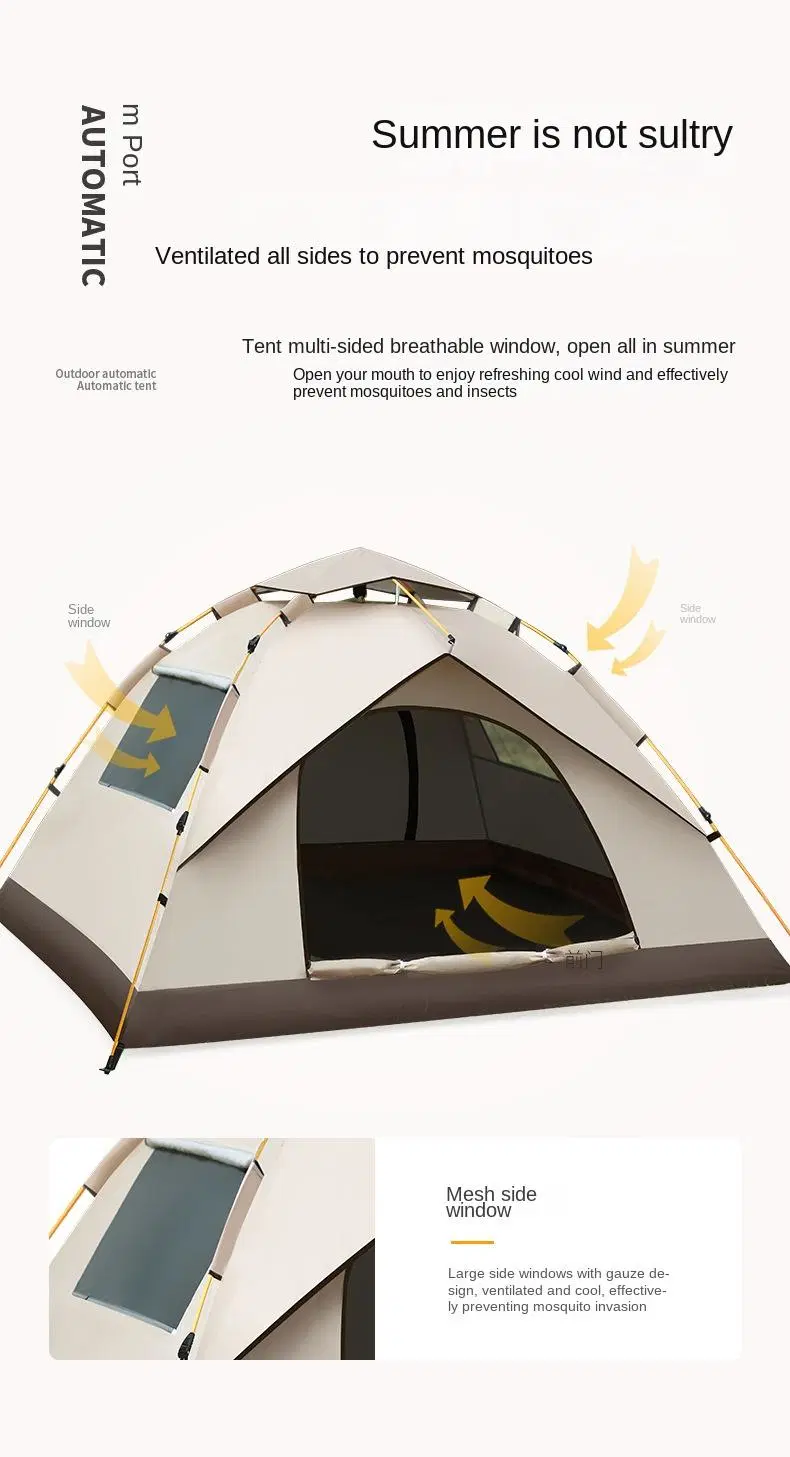 Convenient Automatic Tent for Travel and Hiking