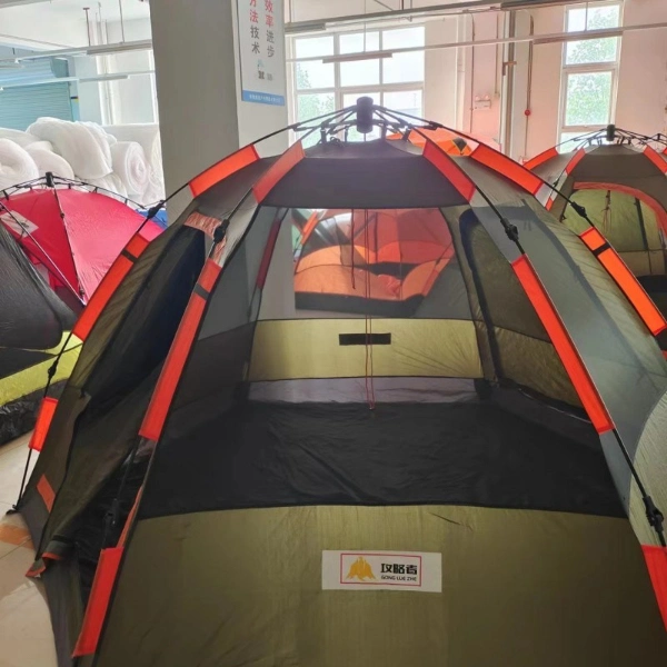 Multi-Person Tent Outdoor Picnic Mosquito Tent Wind and Rain Tent Portable Camping Tent