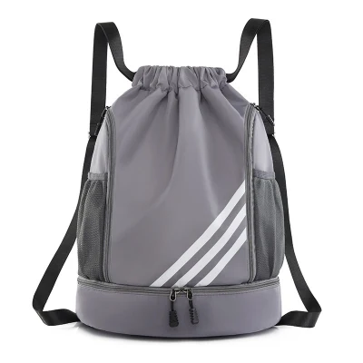  Attività all&prime;aperto viaggio Grande borsa per designer capacità zaino Unisex Drawstring Con vano pattino