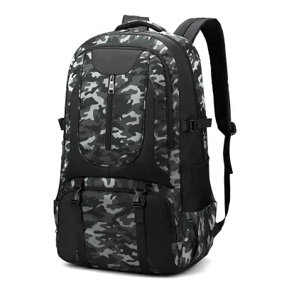  Zaino da campeggio Sport Travel impermeabile zaino grande per escursioni all&prime;aperto Viaggio giornaliero Unisex
