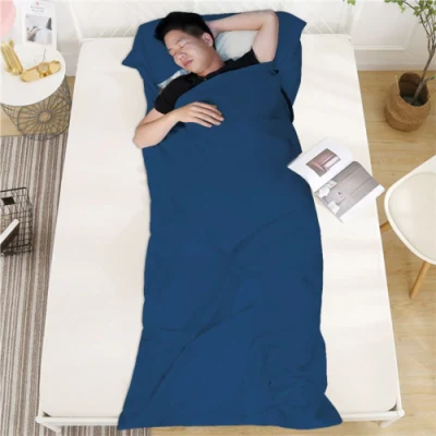 Borsa da letto ultra-leggera portatile Liner Cotton per campeggio all&prime;aperto e. Escursioni Ci23247