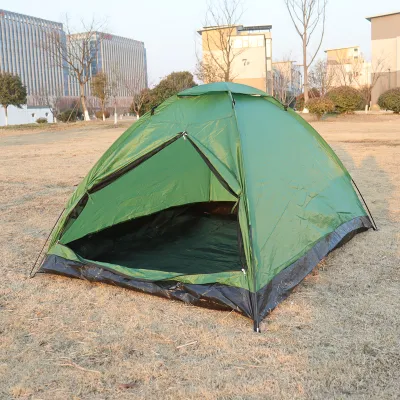 Geeme portatile economico pieghevole famiglia 2-persona cupola all&prime;aperto tenda campeggio