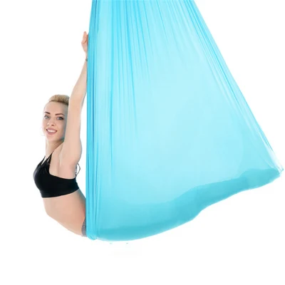  Jade Green porta in nylon rosa antenna Swing Yoga Ammock, amaca per Air Yoga