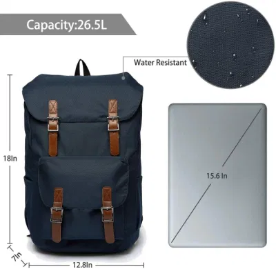  Casual impermeabile escursionismo Camping Daypack Travel School zaino