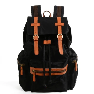 Zaino da viaggio uomo Vintage Designer impermeabile in tela cerata da viaggio per Donne