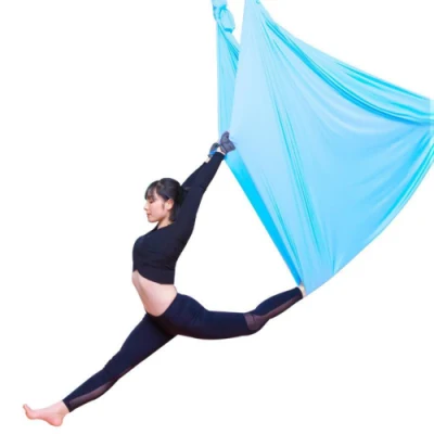  Seta aerea Yoga Swing Kit terapia Swing Soft Swing Yoga Amaca integrazione sensoriale Indoor Outdoor Camping Wyz19661
