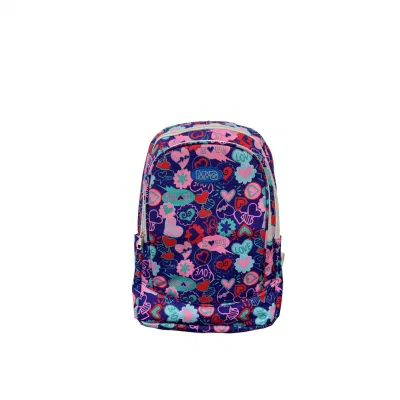  Borsa da scuola con tracolla in Thicken resistente all&prime;acqua e colorata ed ecologica Zaino