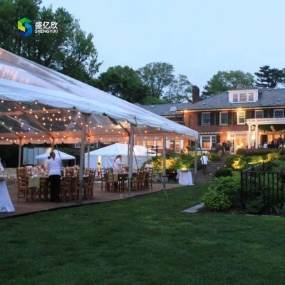 High Quality Luxury White Big mer transparent Mostre Ristorante Chiesa Camping Marquee 500 persone Party Wedding Tenda Pagoda per eventi