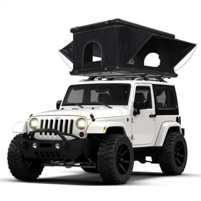  210*130*110cm Campeggio automatico SUV leggero Hard Shell Alu Tenda superiore del tetto cabina
