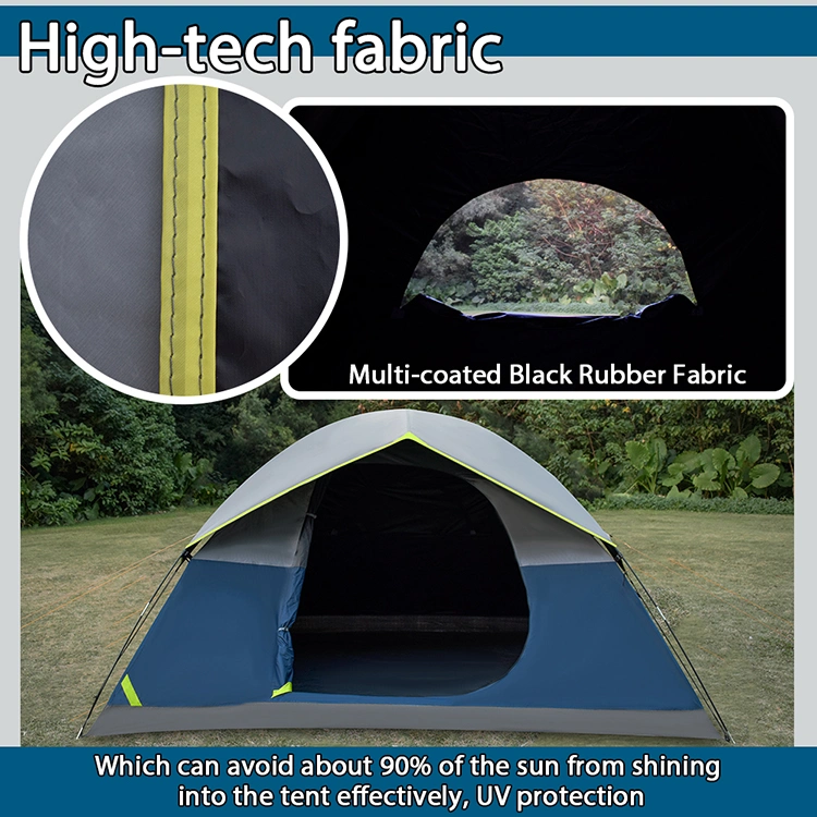 Outdoor Nylon Fabric Camping Tent Shelter Sunshade Camping Ultralight Tarp Rain Fly