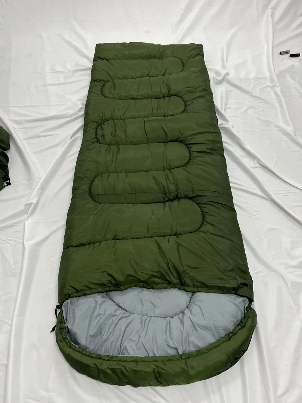 Stock Envelope Sleeping Bag for Outdoor Camping Hollow Cotton Sleeping Bag for Adults