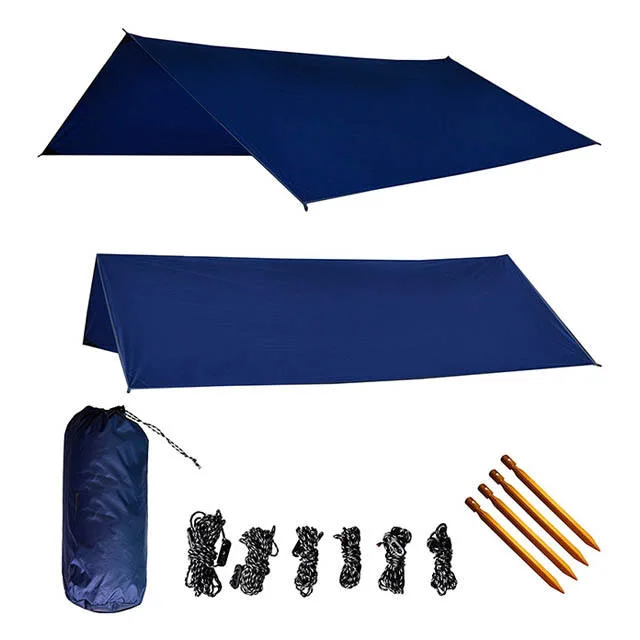 Dandelion Wholesale Lightweight Waterproof Hammock Rain Fly Tent Tarp with PU Coating