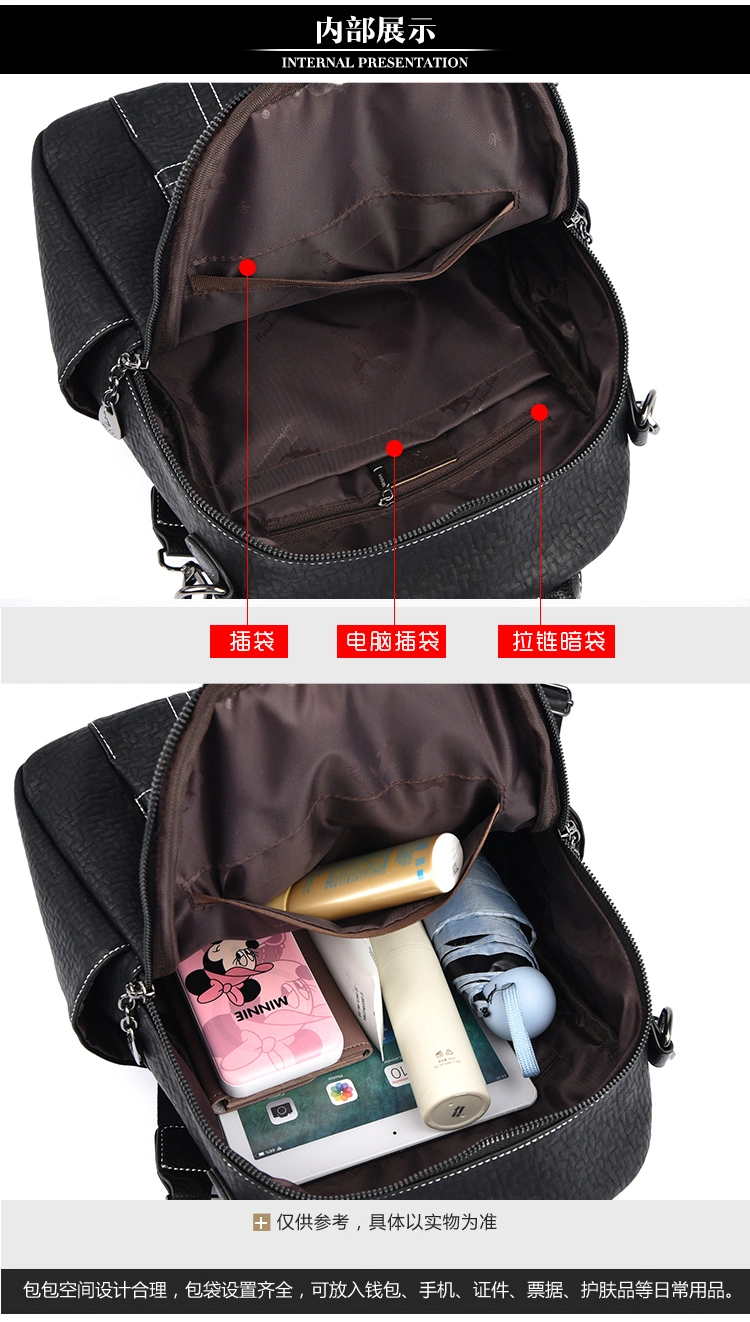 Wide Silver School Bag Sac a DOS New Design Back Bag 2023