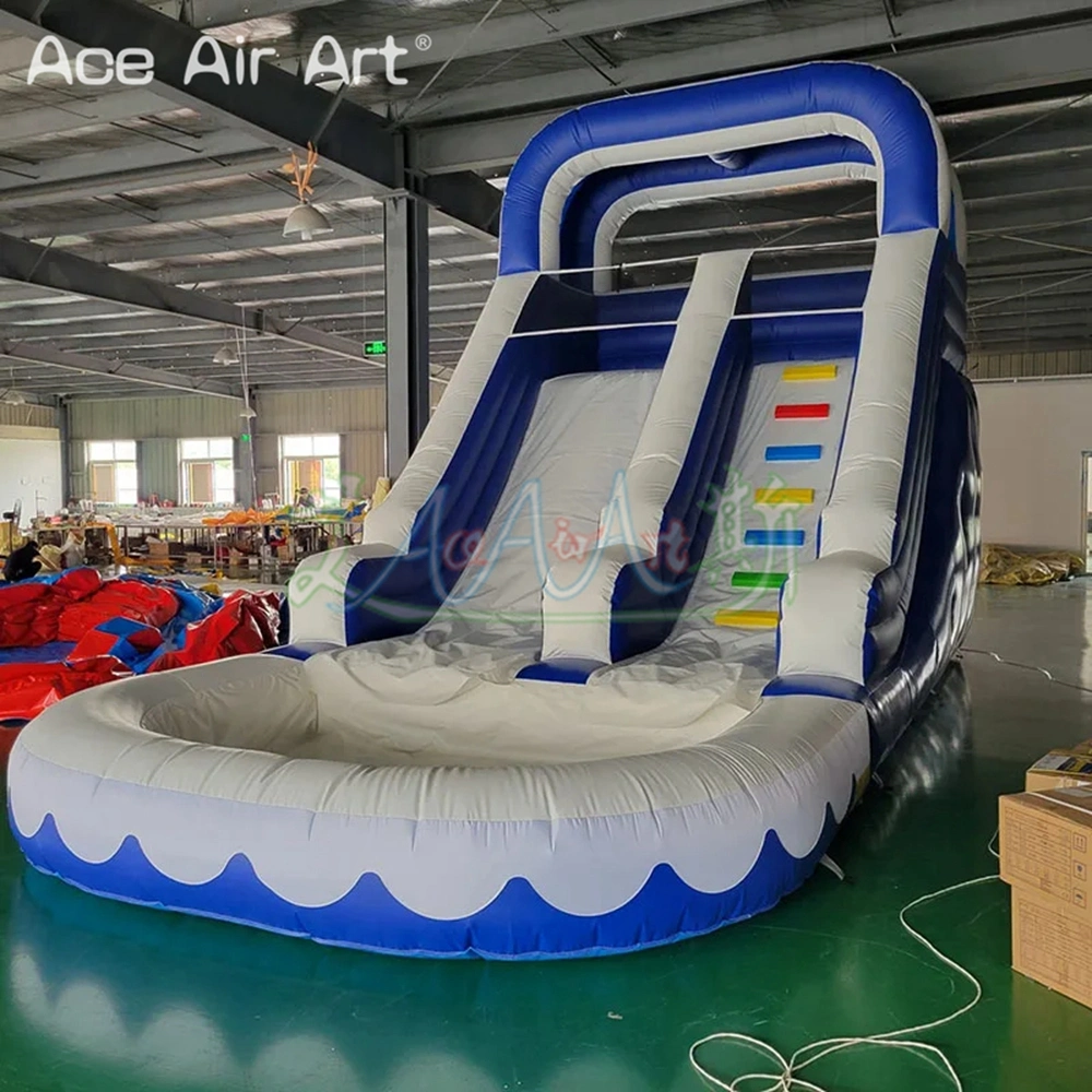 Commercial Giant Inflatable Water Slide with Pool Inflatable Water Slides for Adult and Kids