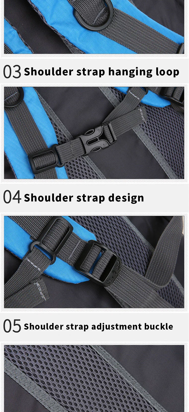 Unisex Outdoor Backpack Laptop Compartment Traveling Camping Hiking Climbing Sports Daypack