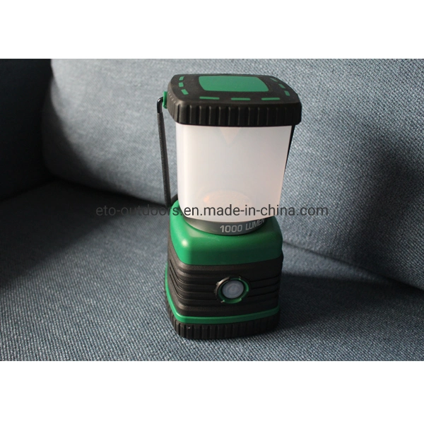 Dimmable 4400mAh Rechargeable 1000 Lumen LED Camping Lantern Waterproof