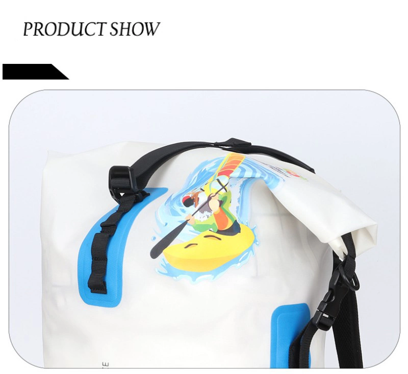 Promotional Boating Hiking Kayak Water Sports Outdoor Waterproof Dry Bag Daily Custom Logo Waterproof Laptop Backpack