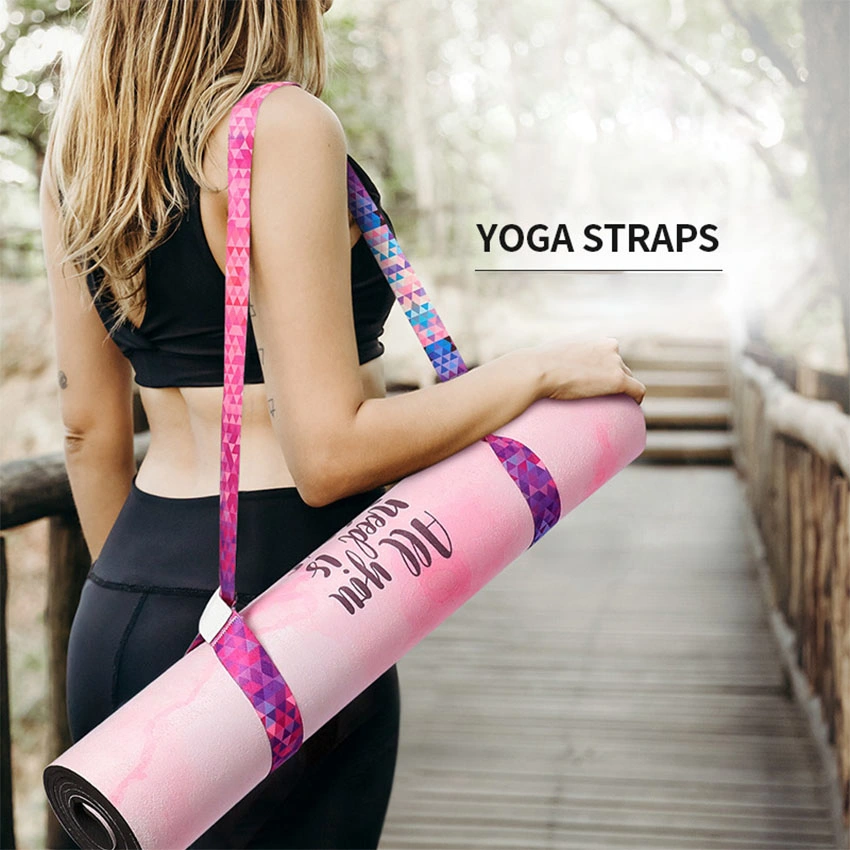 OEM Adjustable Durable Yoga Mat Carrier &amp; Stretching Strap