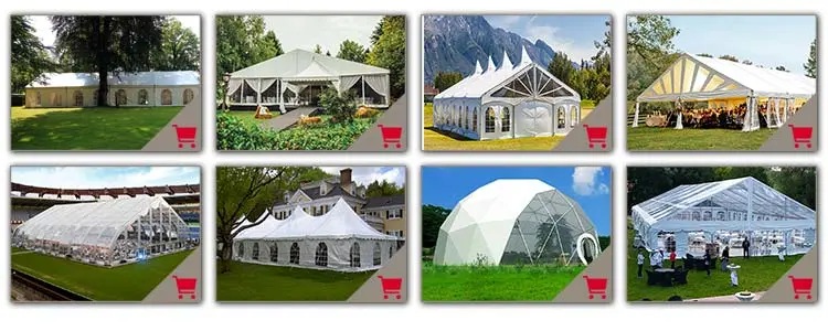 UV Resistant Liping Large Outdoors Clear Marquee Tent for Wedding Event