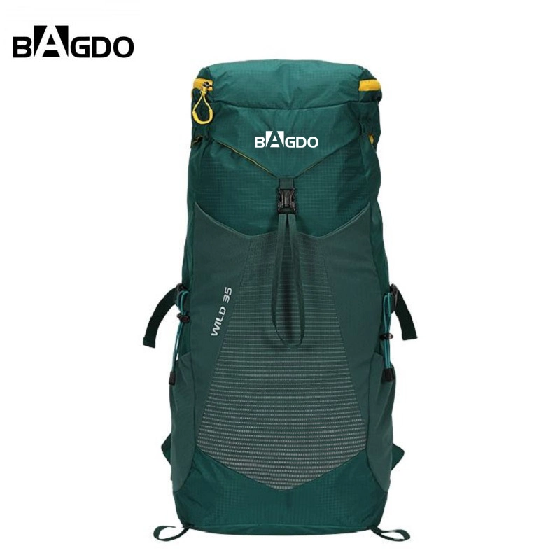 Custom Waterproof Trekking Equipment 35L Travel Camping Hiking Backpack Sportsbag