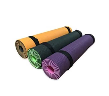 Personalized Anti-Slip Eco Friendly High Quality Double Layer TPE Yoga Mat