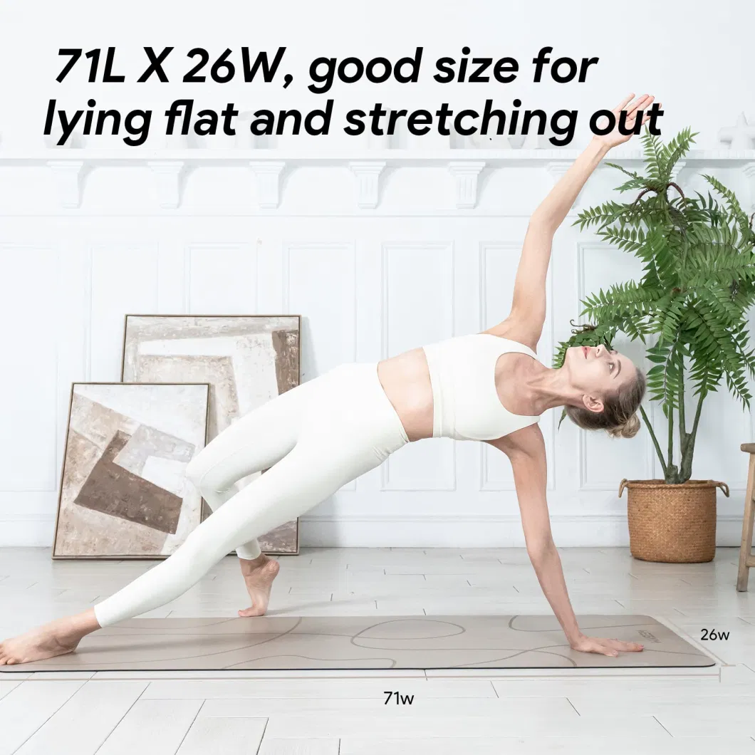 Thick Large Exercise T Non-Slip Anti-Tear Fitness Men Women Eco-Friendly Yoga Mat