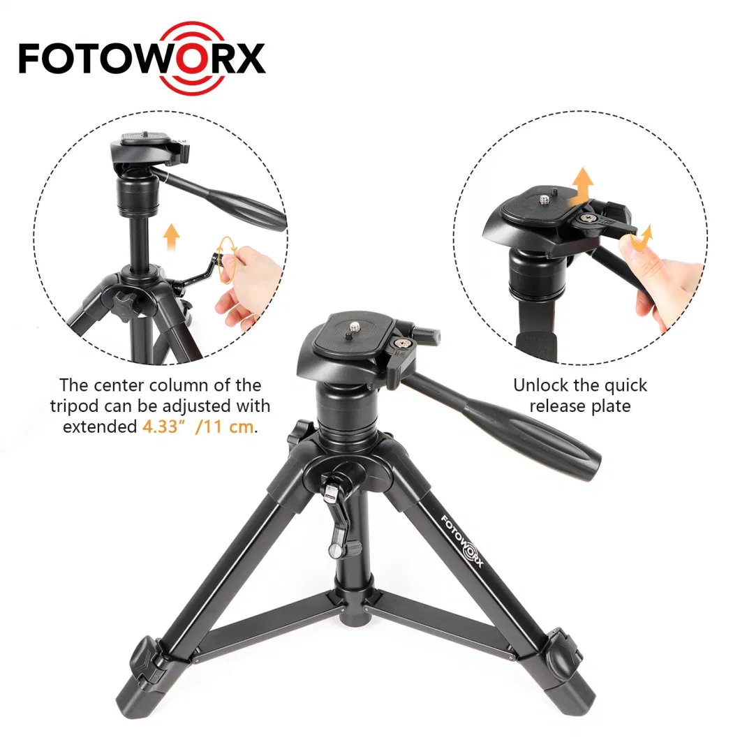 Fotoworx 2-in-1 Camera Tripod Monopod for Smartphone