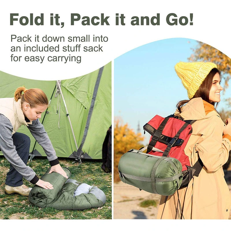 Adults Kids 4 Seasons Hiking Camping Cotton Liner Backpacking Sleeping Bag