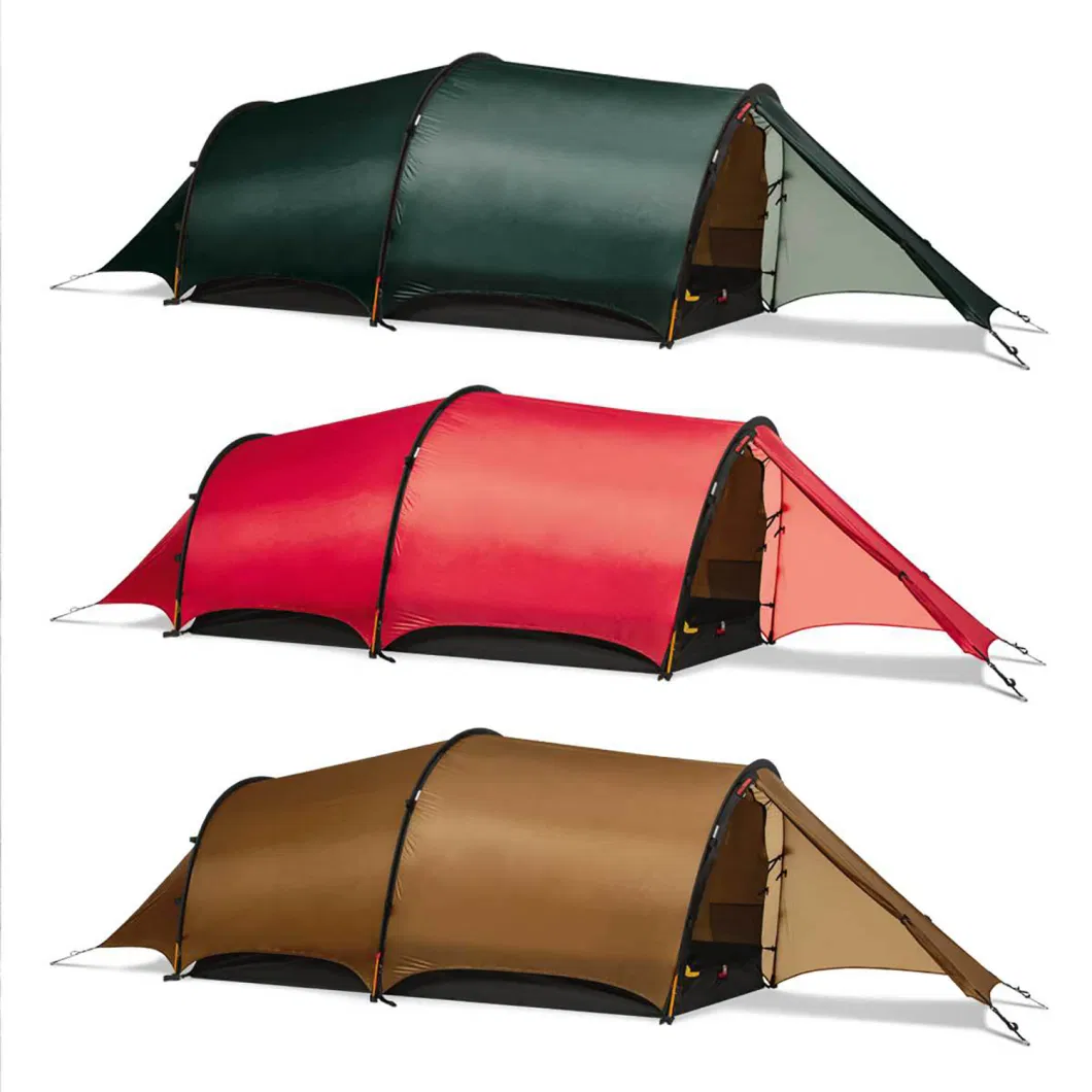 Tunnel Tent, Lightweight Trekking Tent with Awning Ci23807