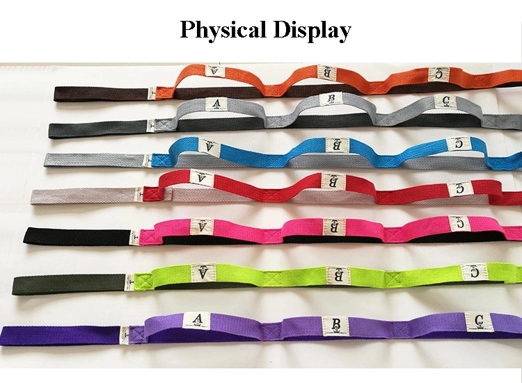 Band Stretching Mat Carry Use Yoga Strap with Custom Logo