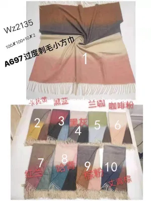 Women&prime;s Fall Winter Classic Tassel Plaid Scarves Warm Soft Chunky Large Blanket Shawl Scarf