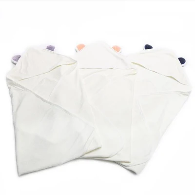 2021 Amazon Wholesale Unique Bath Wrap Hands Free Gauze Hooded Towel for Baby