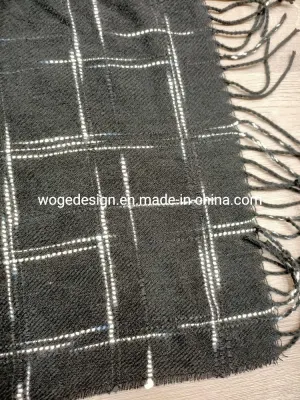 Trendy Women&prime;s Cozy Warm Winter Fall Blanket Scarf Stylish Soft Chunky Checked Giant Scarves Shawl Cape
