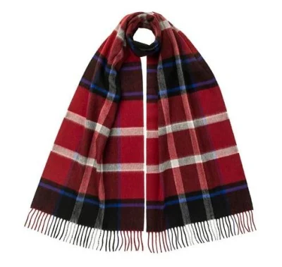 Iconin Scotch Style Woolen Scarf Series 100% Ultafine Merino Wool Tartan Scarf