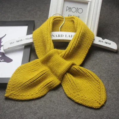 Scarf for Women, Simple Fashion Winter Thick Warm knitted Cotton Scarves