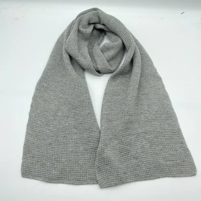 Wholesale Latest Fashion Customized Shawl Women Winter Warm Soft Colorful Ladies100% Wool Feeling Acrylic Knitted Scarf