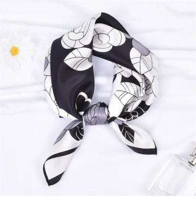  Exquisitive Mulberry Silk Print New Patterns Cravat Womens Scarf