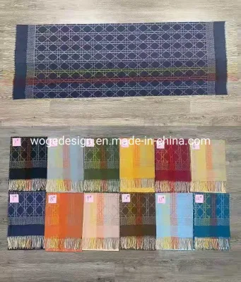 High Quality Material Ladies Cashmere-Like Viscose Polyester Soft Comfortable Lightweight Washable Wraps