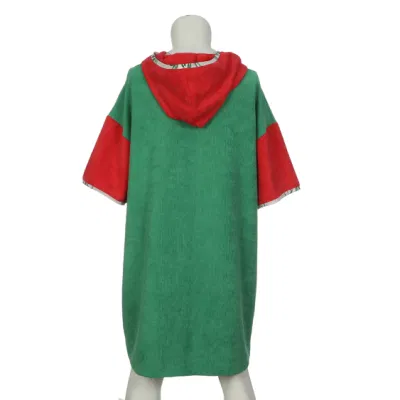 Outdoor Towel Adult Hoodie Beach Smock Surfing Change Cloak Swimming Gown Poncho