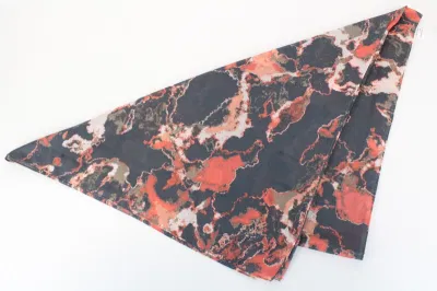 Custom Silk Cotton Scarf