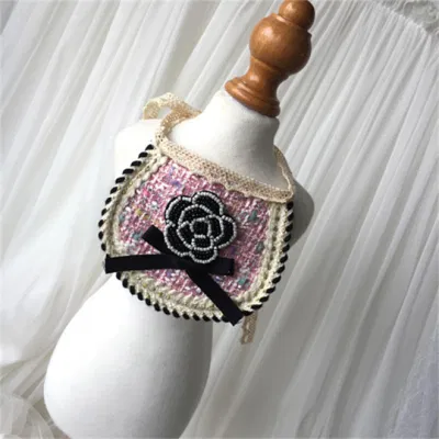 New Arrival Pet Winter Christmas Scarf Cute and Warm Dog Scarf Wool Knitted Scarf for Cats and Dogs