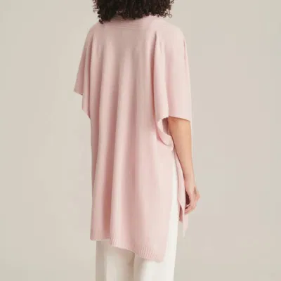 Autumn Winter Natural Cashmere Fiber Knitted Ladies Open-Neck Poncho