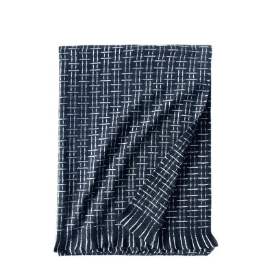 New Fashion European and American Multi-Color Striped Plaid Print Cashmere Lady Scarf