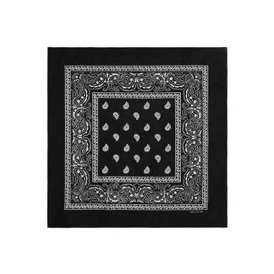 Cotton Headscarf Cashew Flower Cycling Outdoor Head Paisley Head Scarf