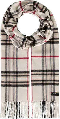  Mens Women Winter Warm Cashmere Felling Plaid Tassel Soft Long Cotton Scarf