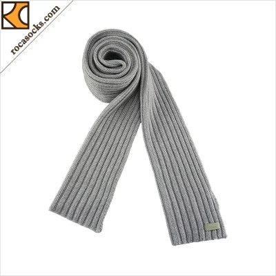 181001-Sc Lady Superfine Fashion Knitted Merino Wool Scarf