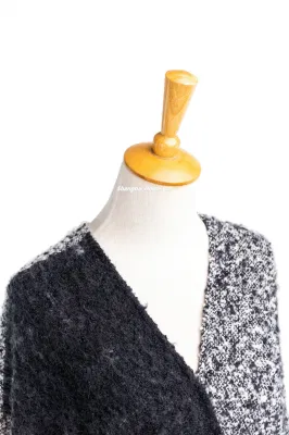 Supplier Outfit Fall Winter Lady Fashion Plus Batwing Sleeve Tassel Cozy Fluffy Chunky Block Sweater Boat V-Neck Oversize Shawl Blanket Poncho Pallium